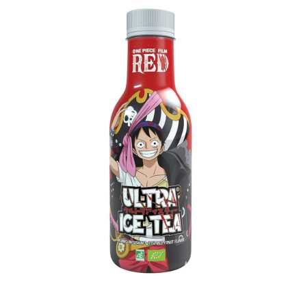 One Piece Ultra Ice Tea Red Fruit Luffy 500ml SWZ
