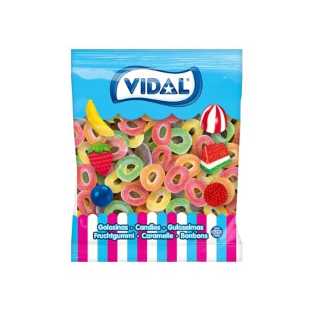 Vidal savanyú Multicolour karika 1kg