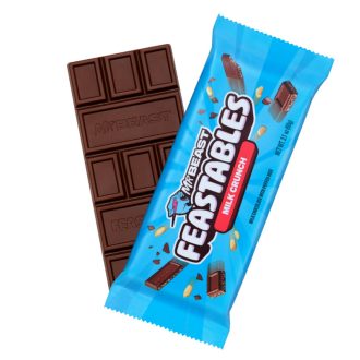 MrBeast Feastables Milk Crunch Chocolate Bar 60g USA
