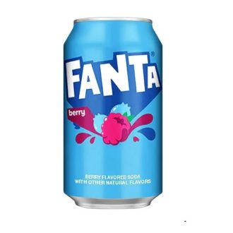 Fanta USA Berry áfonya és málna ízű üdítőital 355ml