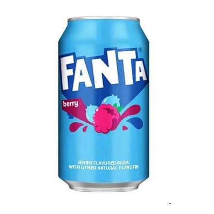 Fanta USA Berry áfonya és málna ízű üdítőital 355ml