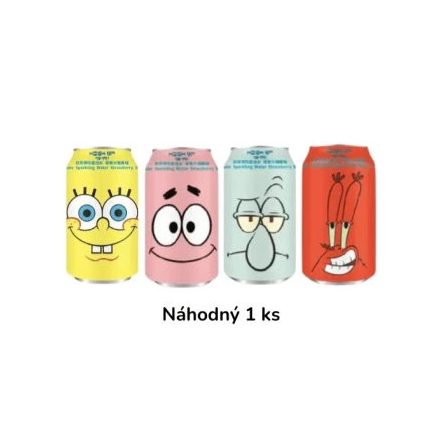 Spongebob eper ízű szénsavas üdítőital 330ml