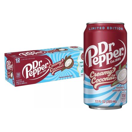 Dr. Pepper Creamy Coconut 355ml USA