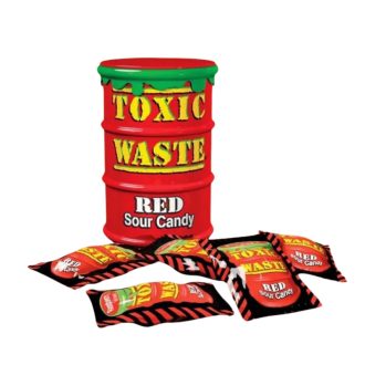 Toxic Waste Red Drum | savanyú cukorkák 42g
