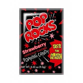 Pop Rocks Strawberry epres robbanó cukorka 10g