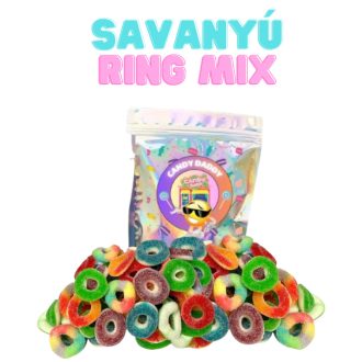 Savanyú gumicukor karika mix 500g