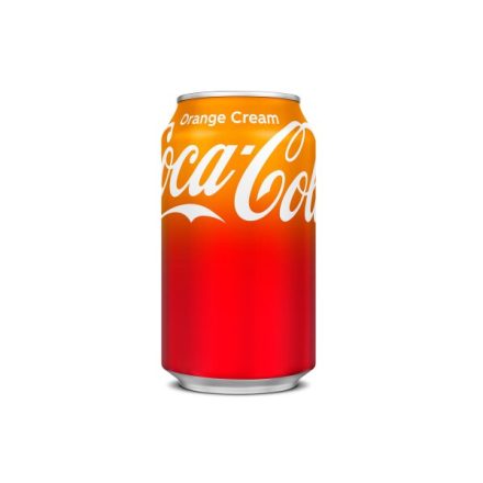  Coca Cola Orange Cream 355ml USA