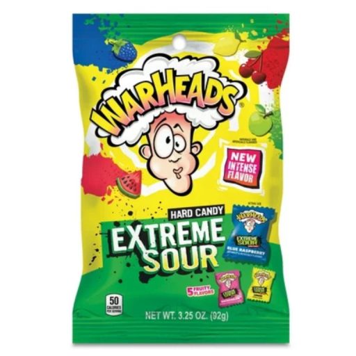 Warheads Extrém savanyú cukorkák 28g