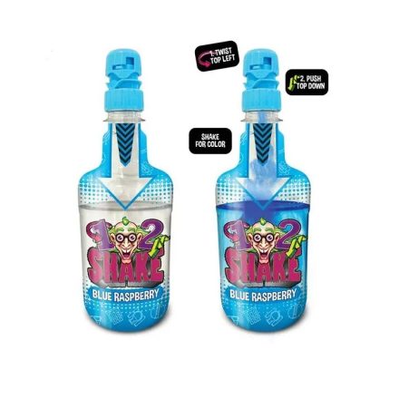 Dr Sour 1 2 Shake Blue Raspberry kék málna ízű savanyú üdítő 330ml