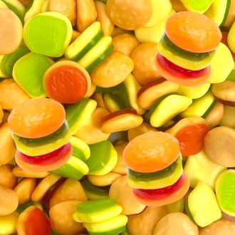 Hamburger Gumicukor 1 kg Pedro Gluténmentes