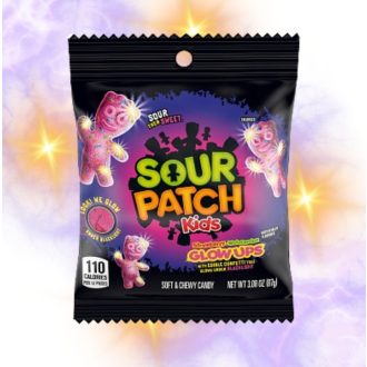   Sour patch kids glow up - "világítós" savanyú gumicukor 87g