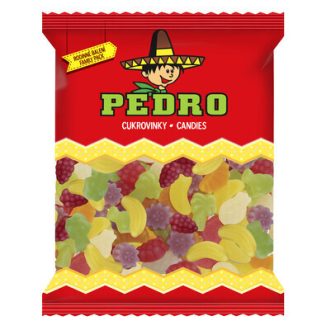   Zselével töltött Trópusi Gumicukor mix 1 kg Pedro Gluténmentes