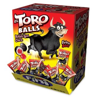 FINI WRAPPED EL TORO BALLS BUBBLEGUM (5 G) 