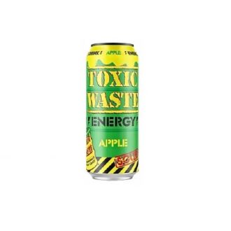   Toxic Waste Sour Apple Energy Drink savanyú almás energiaital 500ml DRS